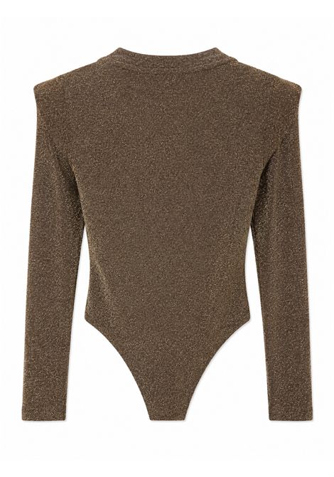 Body con spalline Lù-Lù BY MISS GRANT | LL4521CIOCCOLATO